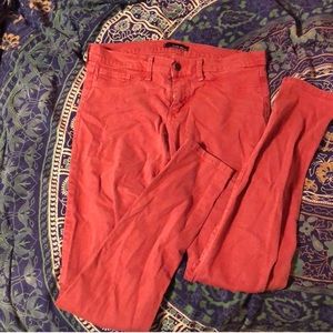 Red Flying Monkey Skinny Jeans